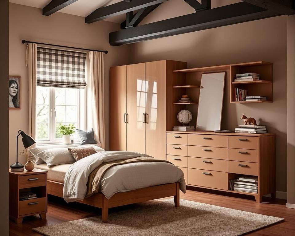 praktische Möbel für das Schlafzimmer