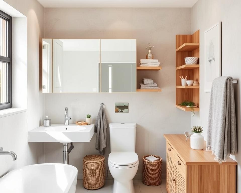 Aufbewahrungslösungen für kleine Badezimmer