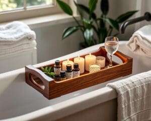 Badewannenablagen: Wellness zu Hause genießen