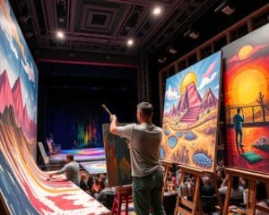 Bühnenmaler: Farbenfrohe Kulissen für große Produktionen