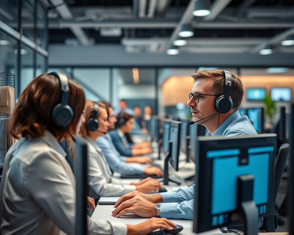 Callcenter-Leiter und exzellenter Kundenservice