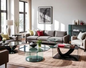 Couchtische aus Glas: Elegant und zeitlos