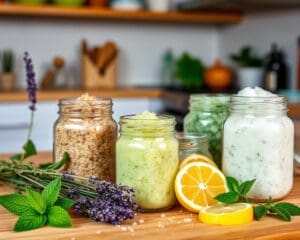 DIY-Körperpeelings mit natürlichen Zutaten