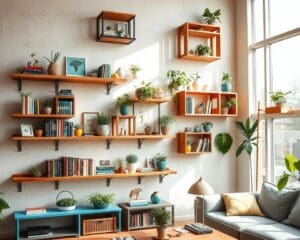 DIY-Regalsysteme für kreative Raumgestaltung