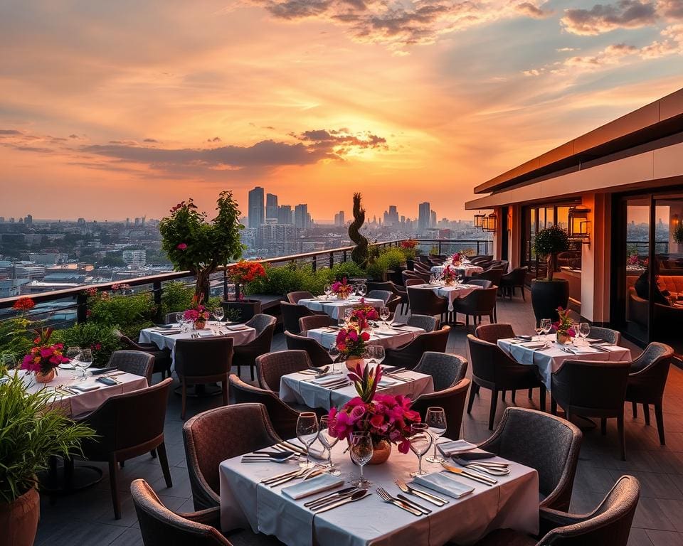 Dachterrassen Restaurants für unvergessliche Dinner-Erlebnisse