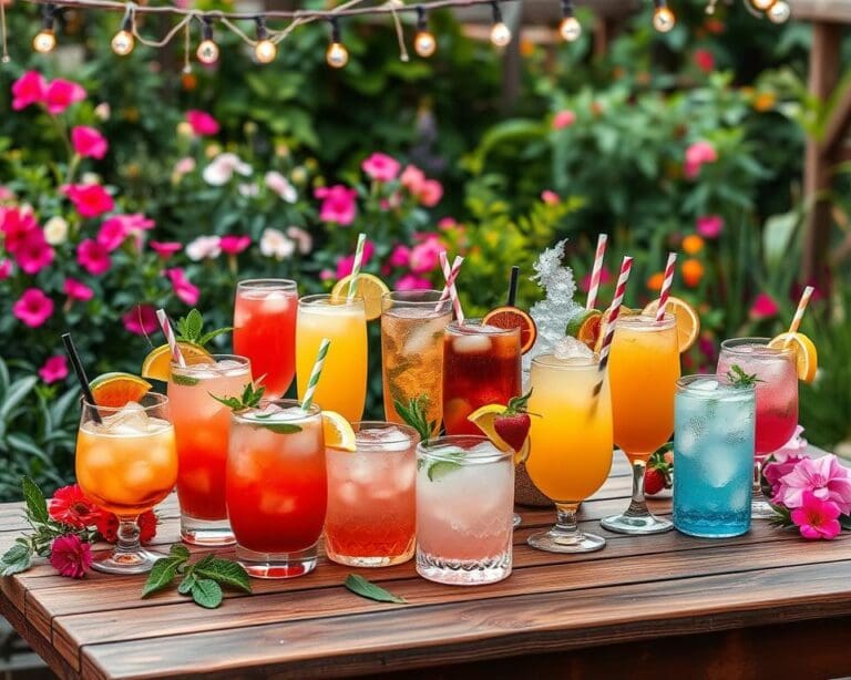 Die besten Drinks für deine nächste Gartenparty