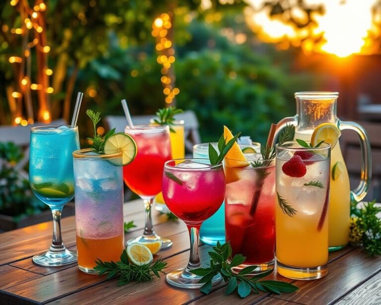 Die besten Drinks für entspannte Sommerabende