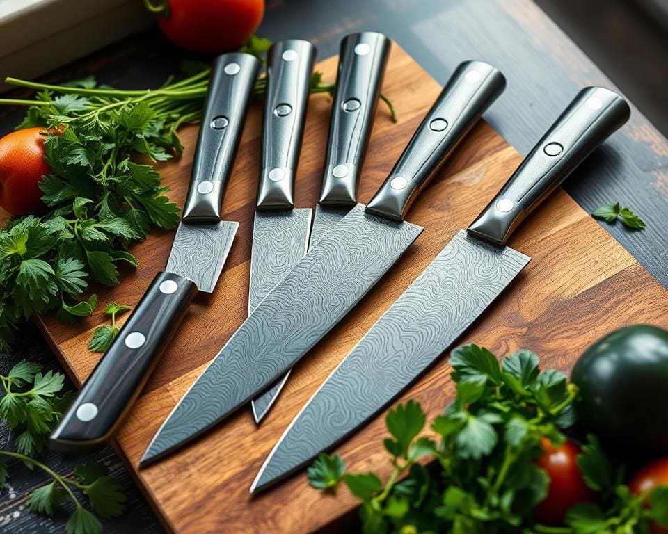Die besten Küchenmesser aus Damaststahl