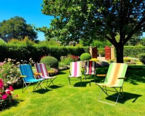 Die besten klappbaren Gartenstühle für den Sommer