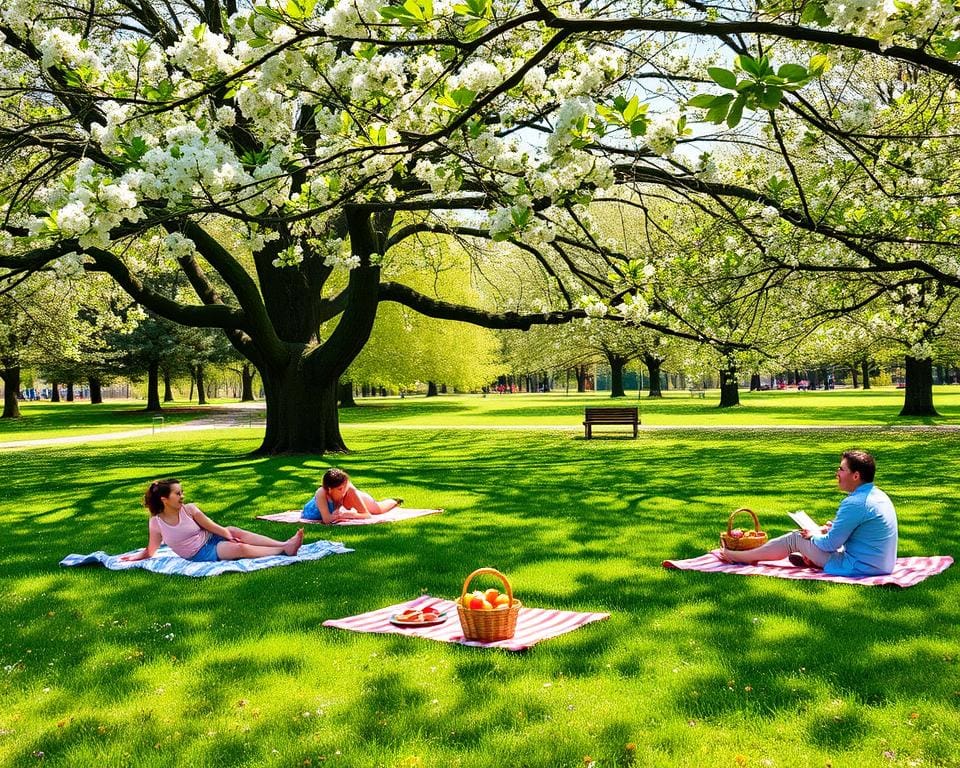 Die schönsten Parks für ein Picknick im Frühling