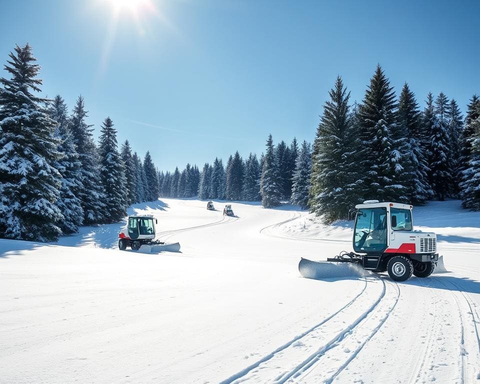 Elektrische Schneeraupen für nachhaltigen Wintertourismus