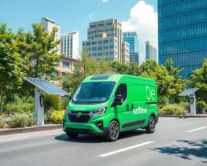 Elektrische Transporter für nachhaltige Lieferketten