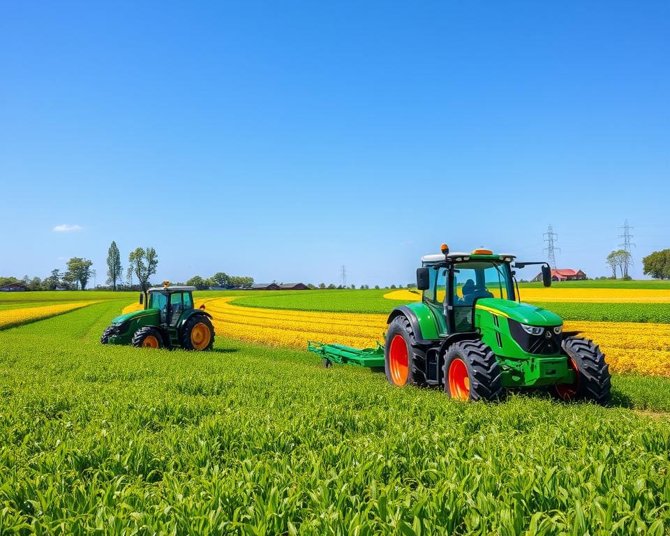 Emissionsfreie Traktoren für die Landwirtschaft