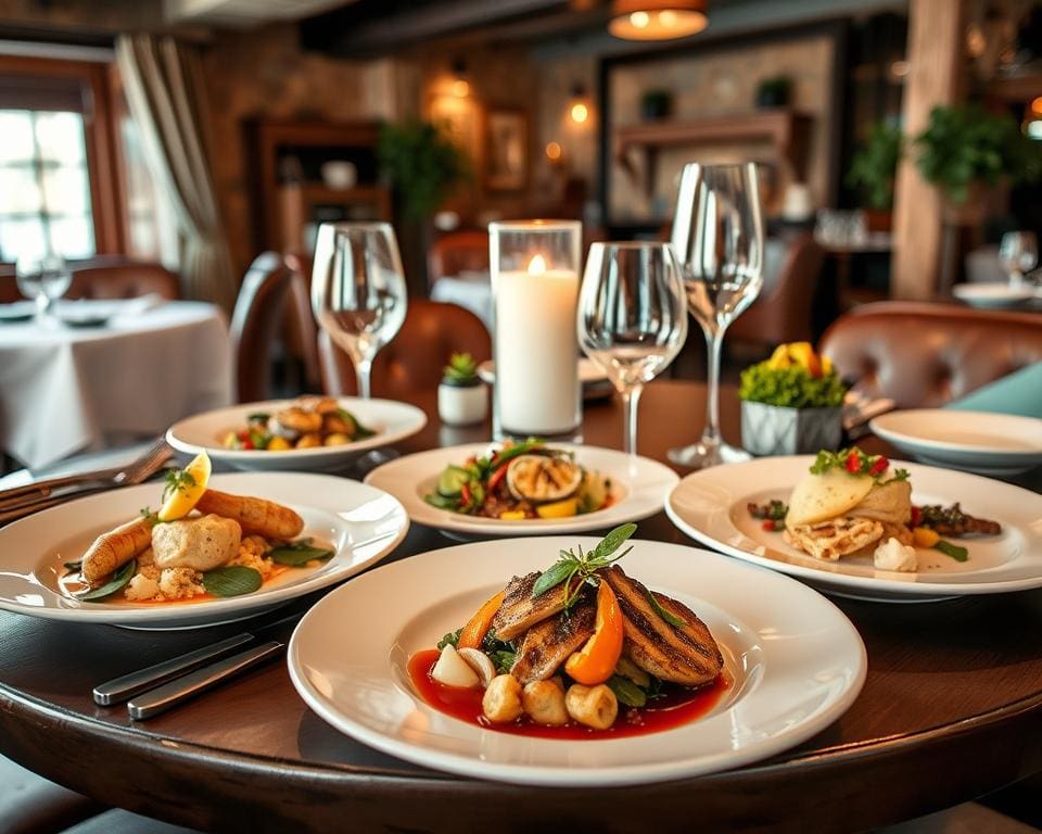 Exquisite Küche und regionale Spezialitäten
