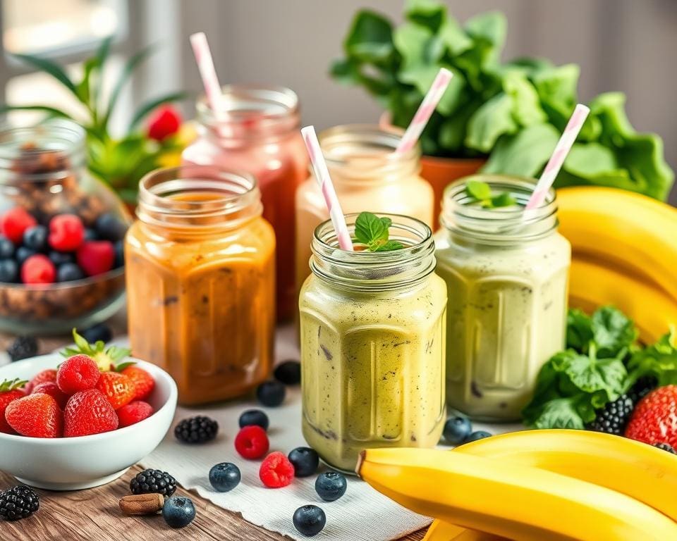 Frühstücksideen mit Smoothies