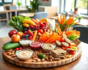 Gesunde Snacks für Büro und Schule