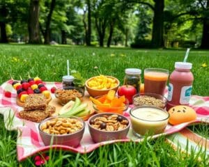 Gesunde Snacks für unterwegs