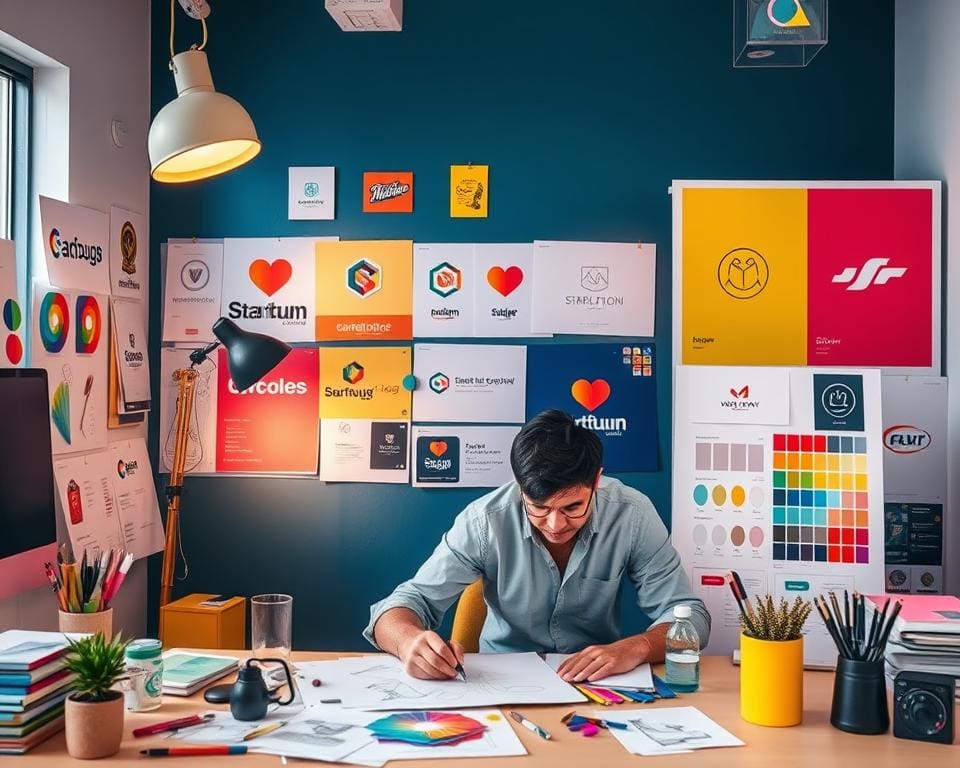 Grafikdesigner für Start-ups: Kreative Identität für neue Marken