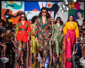 Gucci: Farbenfrohe Mode für mutige Frauen