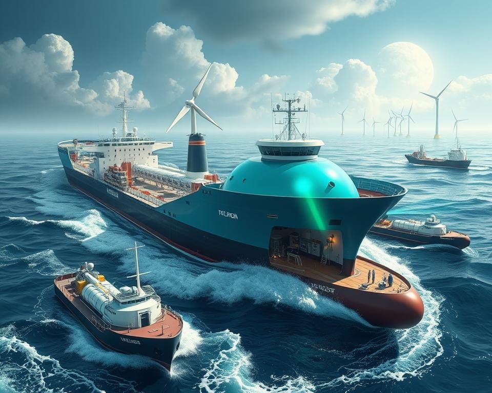 Herausforderungen der Wasserstoffnutzung in der maritimen Industrie Herausforderungen der Wasserstoffnutzung in der maritimen Industrie