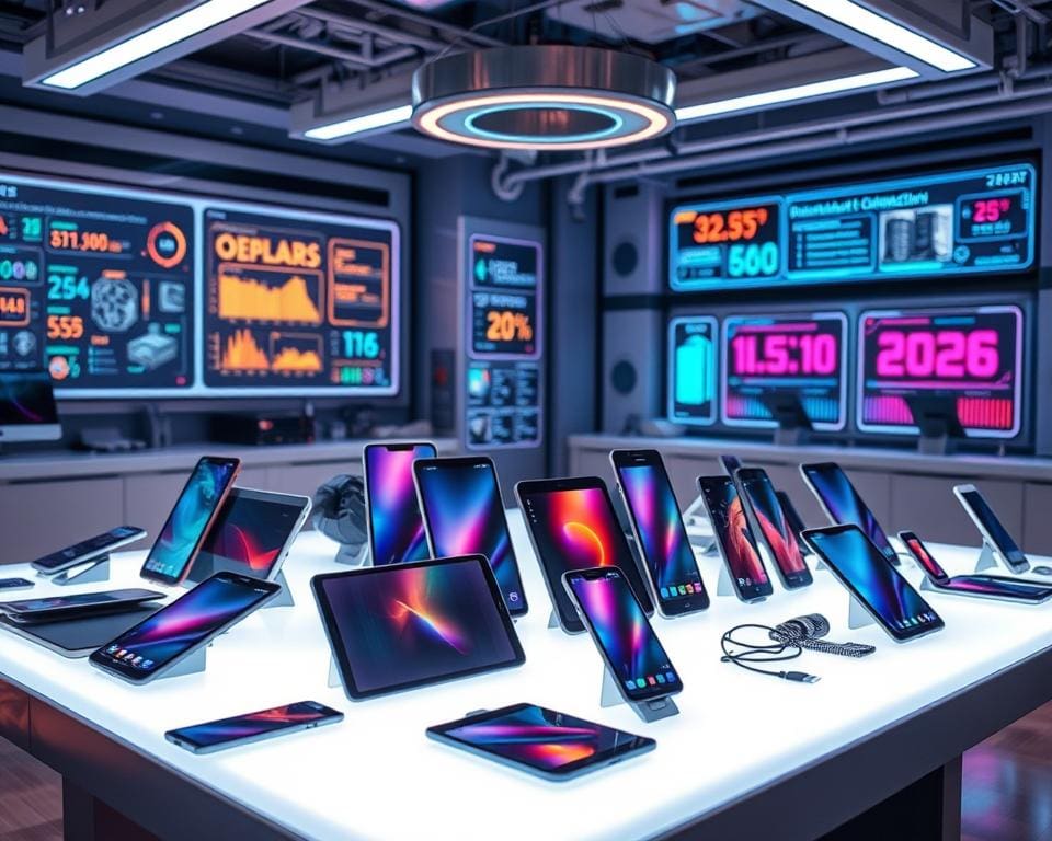 High-Tech Mobilgeräte Test