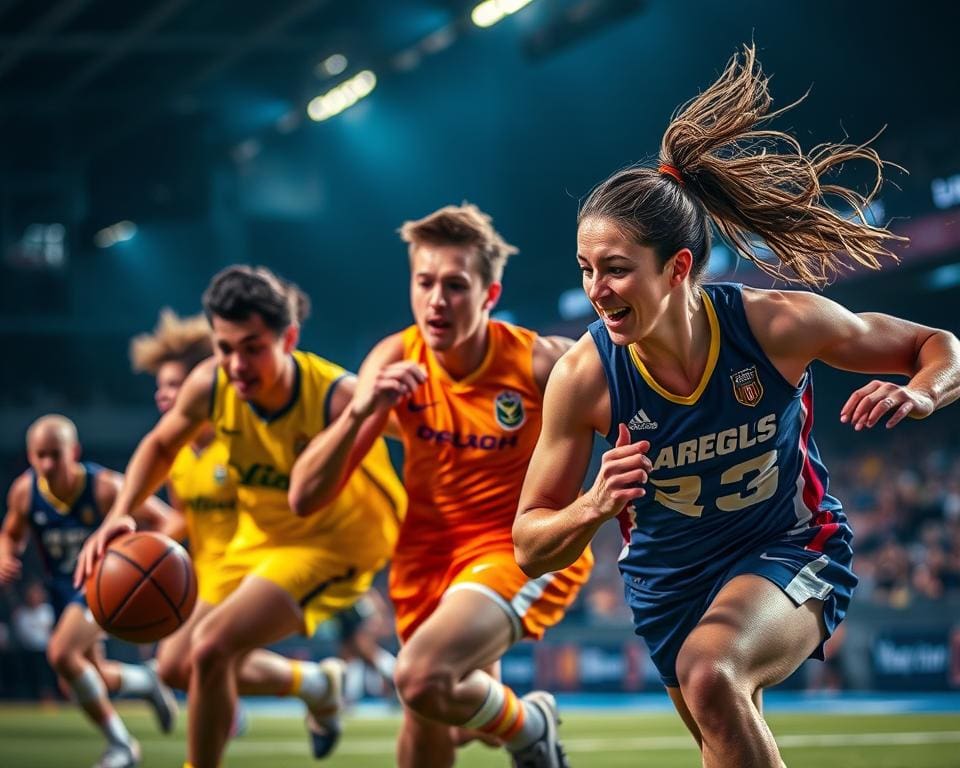 Hochwertige Sportaufnahmen