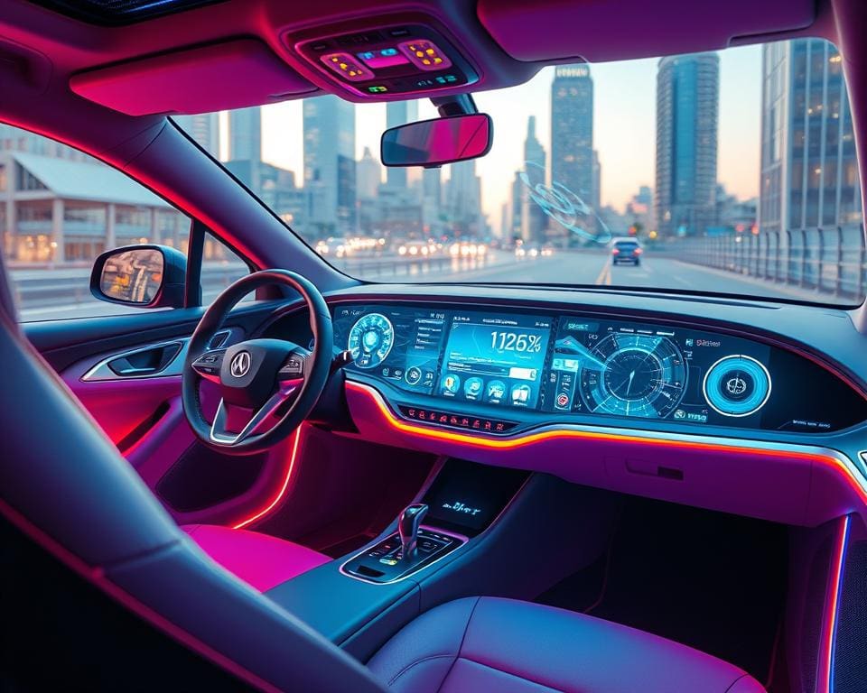 Holografische Technologie Automobilbranche