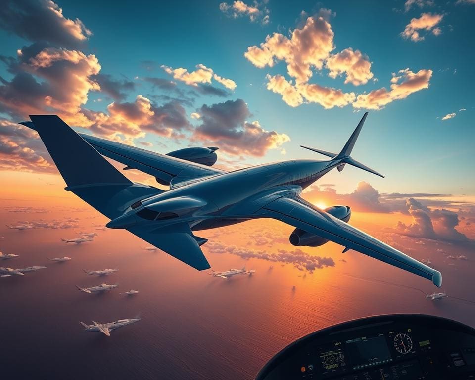 Hybrid-Frachtflugzeuge für Langstreckentransporte