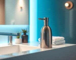Hygienische Edelstahl-Seifenspender für das Bad