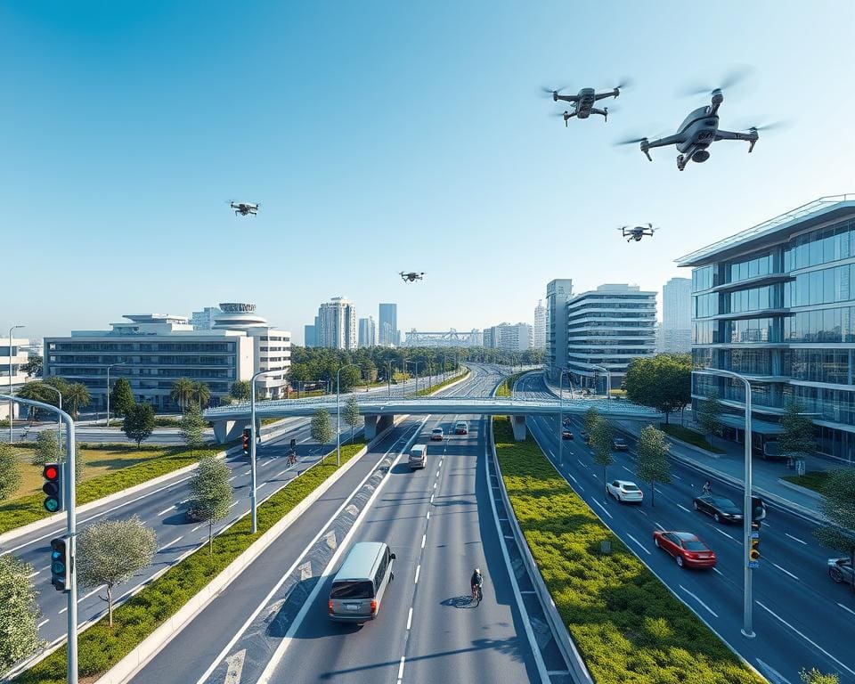 Intelligente Verkehrssteuerung für urbane Zentren