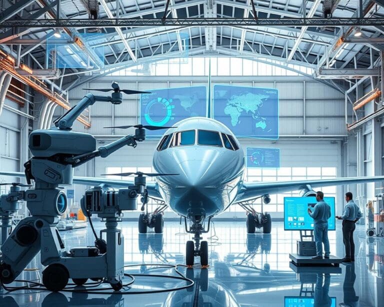 KI-gestützte Wartungssysteme für Flugzeuge
