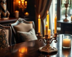 Kerzenständer aus Messing für edle Akzente