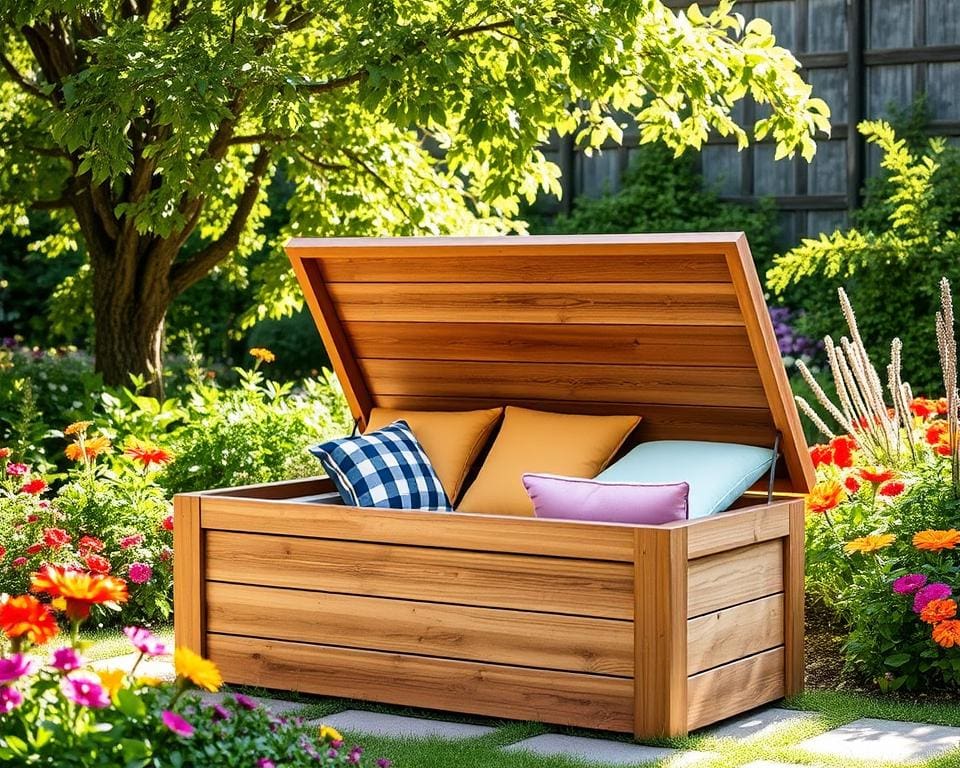 Kissenbox für den Garten