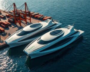 Können elektrische Schiffe die Hafenlogistik optimieren?