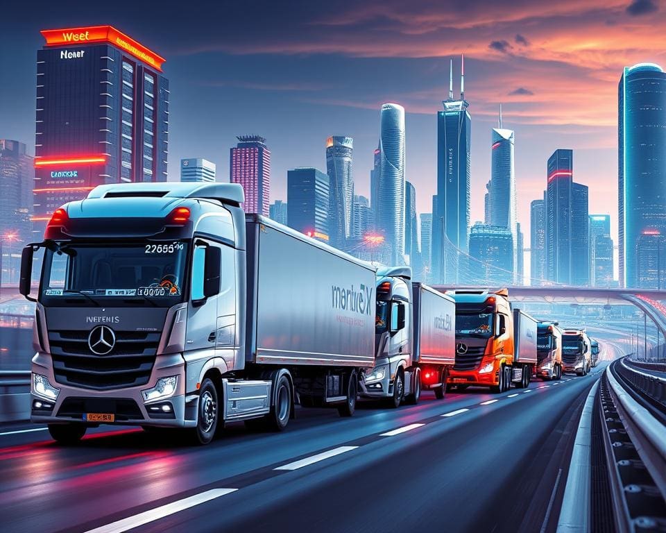Lkw Flottenmanagement mit intelligenten Technologien