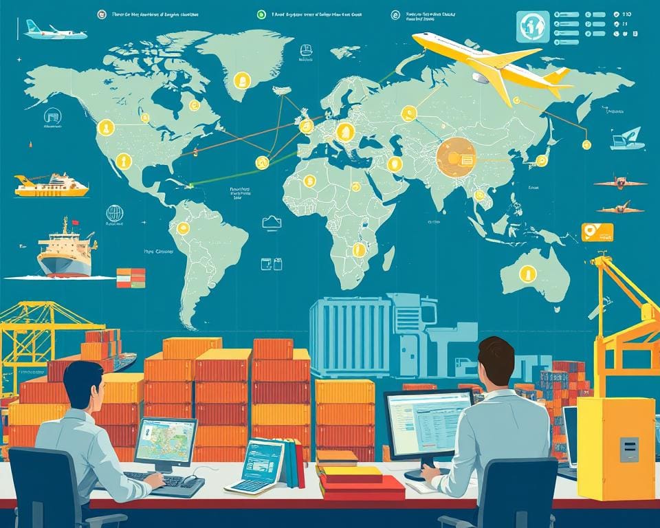 Logistikexperte: Globale Lieferketten effizient managen