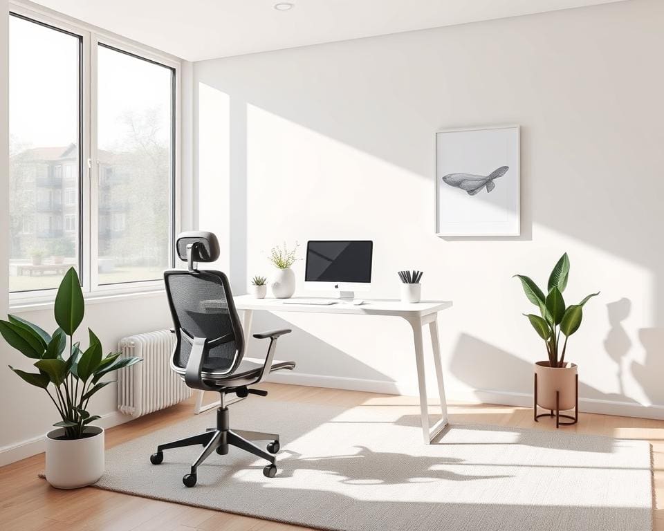 Minimalistische Schreibtische für Homeoffice