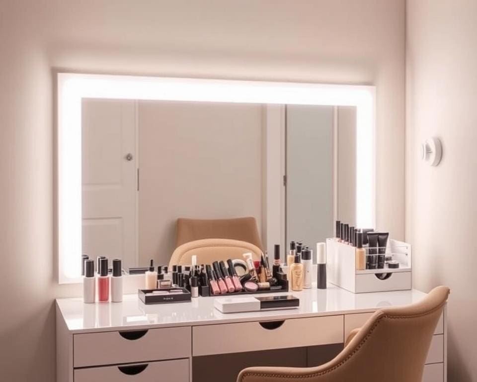Moderne Schminktische mit LED-Spiegel