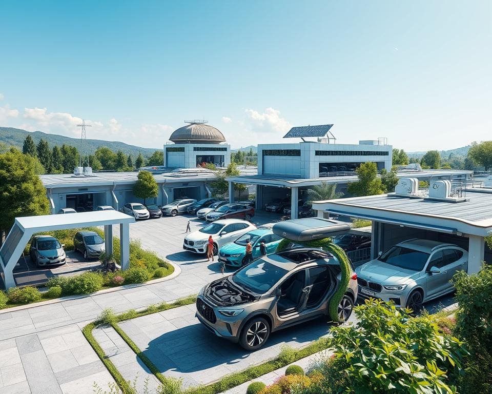 Nachhaltigkeit in der Automobilindustrie durch Recyclingtechnologie