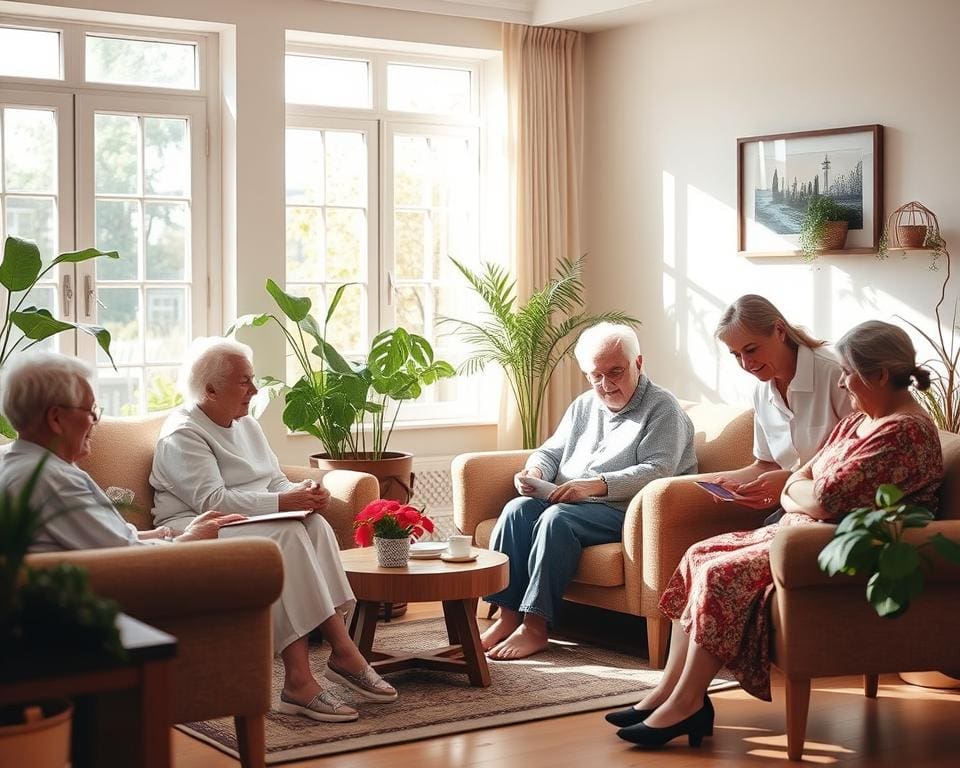 Optionen der Altenbetreuung