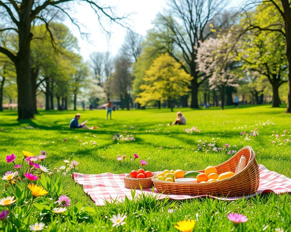 Picknickspots im Freien