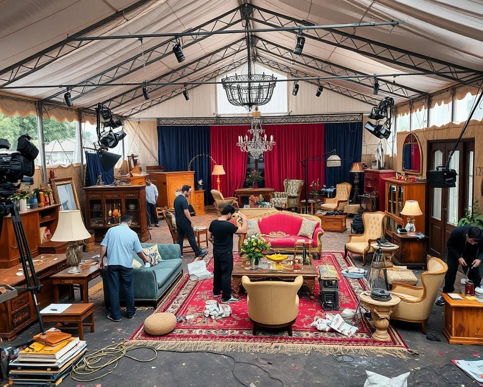 Prozess der Film Dekoration