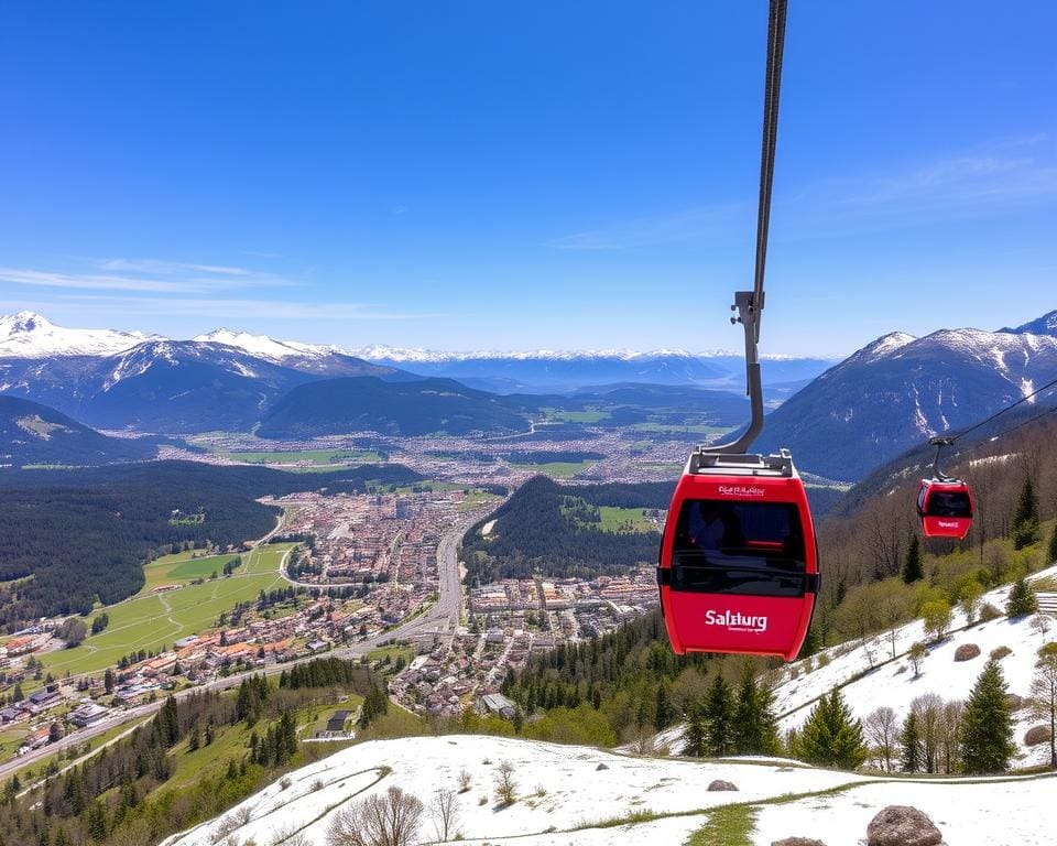 Salzburg: Welche Berge erreichst du mit der Seilbahn?