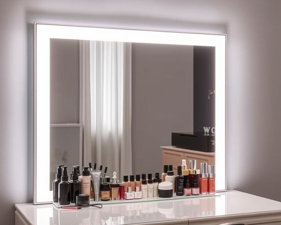 Schminktische mit LED-Spiegel für perfektes Styling