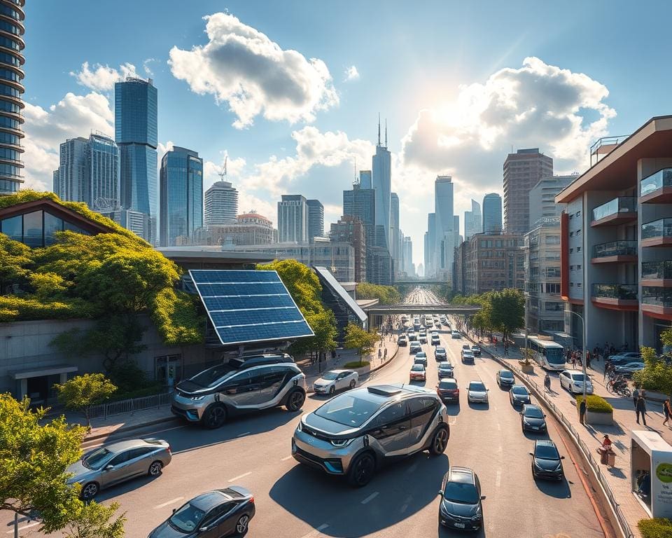 Solarbetriebene Stadtautos: Mobilität mit Sonnenenergie