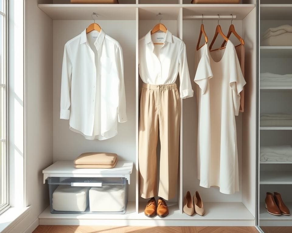 Tipps für einen minimalistischen Kleiderschrank