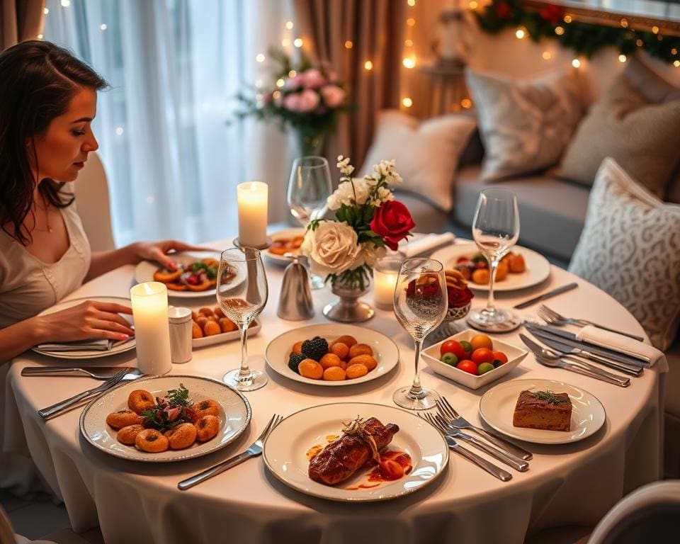 Tipps für romantisches Dinner