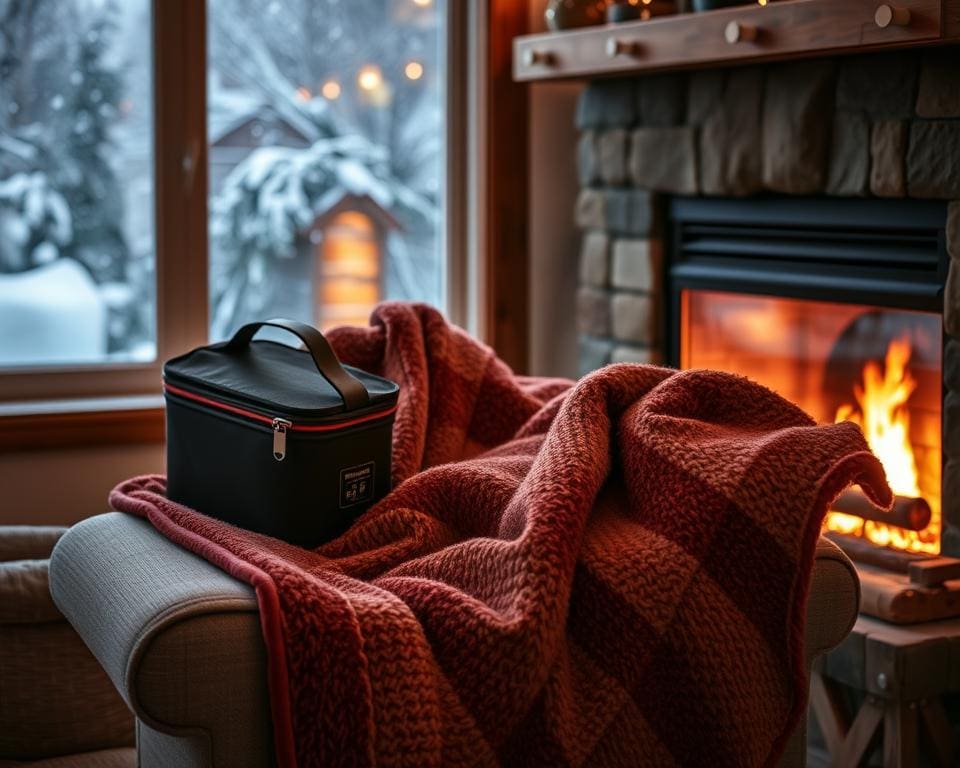 Tragbare Heizdecken: Ideal für kalte Nächte