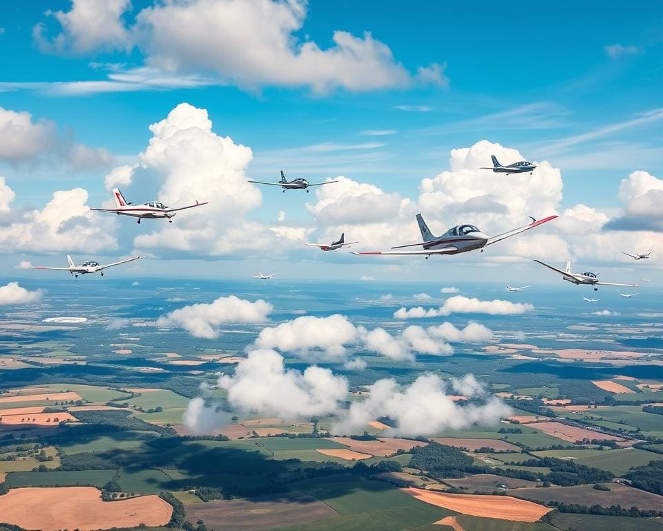 Ultraleichte Flugzeuge für Kurzstreckenflüge