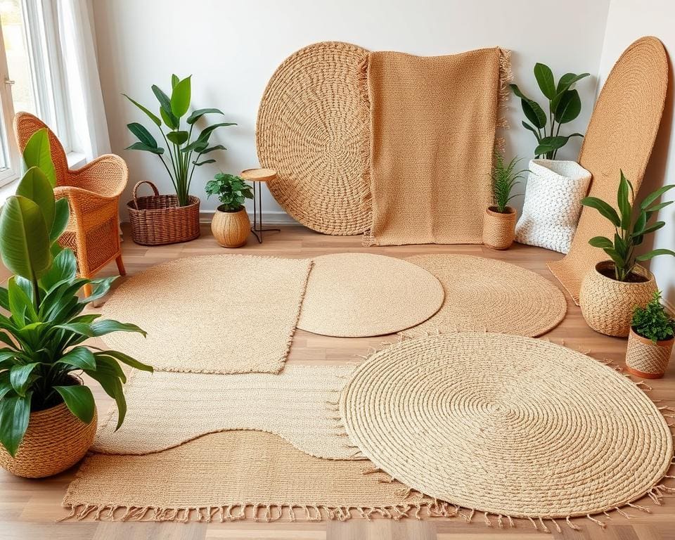 Umweltfreundliche Teppiche aus Jute